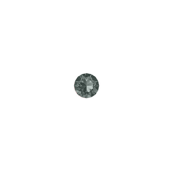 Swarovski 24pp/3mm XIRIUS Chaton 1088 Black Diamond Crystals color  (50pcs pack) 