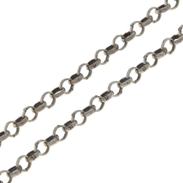 3.8mm Rolo chain for jewelry making