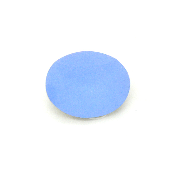 Opaque Blue Glass Stone for Oval 10X8mm-5pcs pack 