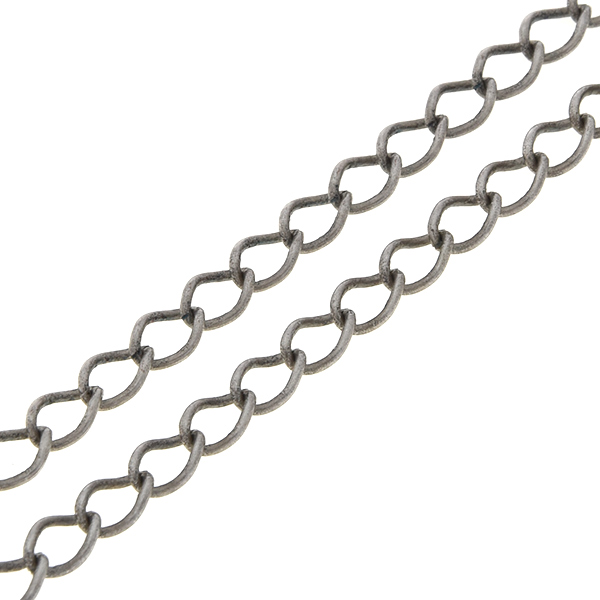 7x5mm Extension chain for jewelry making (sold by 2 meters)