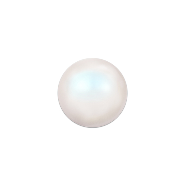 8mm Pearl 5817 Swarovski Pearlescent White color - 5pcs/pack