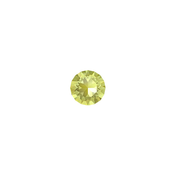 Swarovski 32pp/4mm XIRIUS Chaton 1088 Jonquil Crystals color  (50pcs pack) 