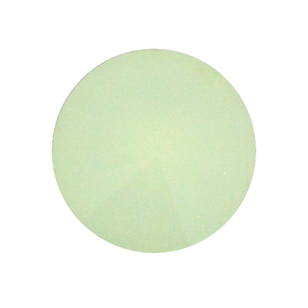 Milk Light Green Glass Stone for 1122 14mm Rivoli setting-2pcs