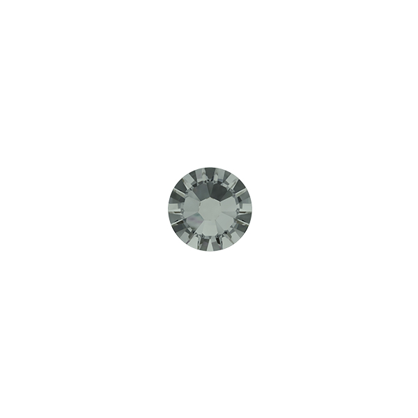 12ss XIRIUS Rose Flat Back 2088 Swarovski Black Diamond color - 50 pcs pack