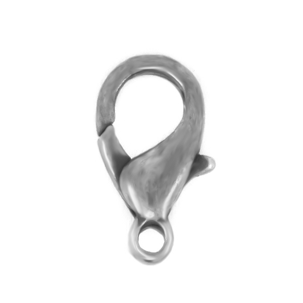 15mm Jewelry clasps lobster claw - 15pcs pack