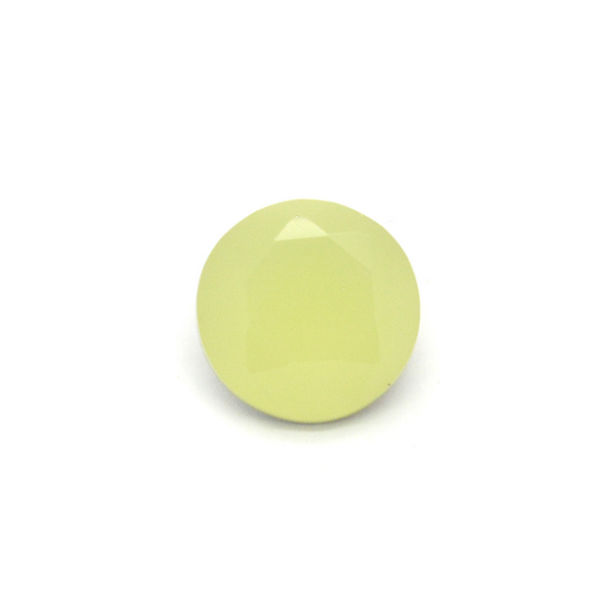 Light Lemon Green Glass Stone for 39ss Swarovski setting-5pcs pack