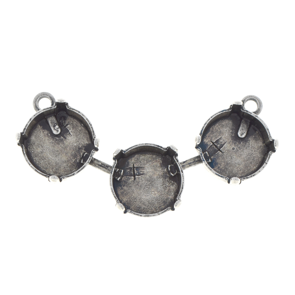 12mm Rivoli Flexible centerpiece for necklace (three settings)