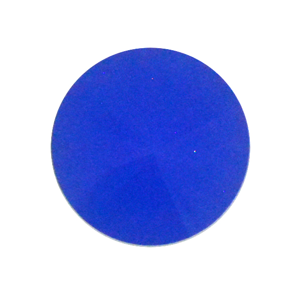 Opaque Blue Glass Stone for 1122 14mm Rivoli setting