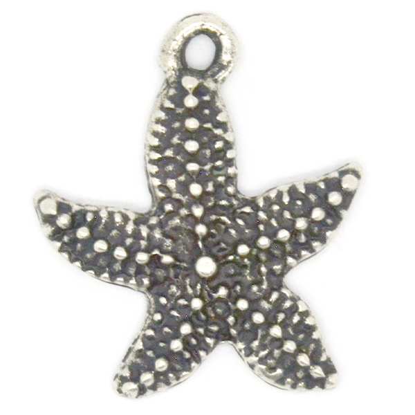 Starfish Charm with one top loop