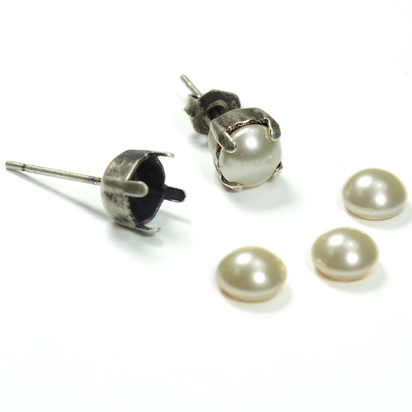 6mm Crystal cream color pearls Swarovski 5817