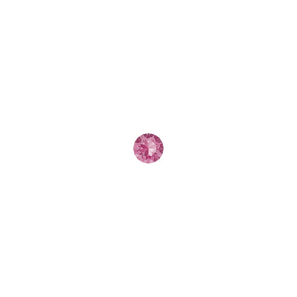 Swarovski 14pp/2mm XIRIUS Chaton 1088 Rose Crystals color  (50pcs pack) 