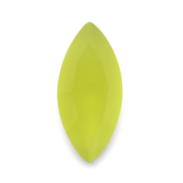 Opaque Light Green Glass Stone for 15X7mm Navette setting-5pcs pack