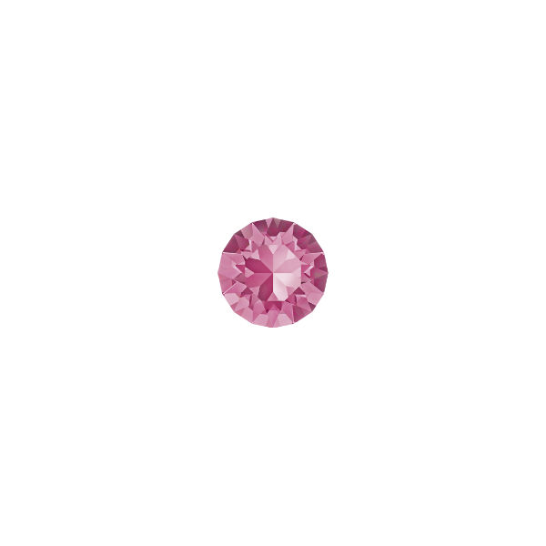 Swarovski 32pp/4mm XIRIUS Chaton 1088 Rose Crystals color (50pcs pack) 