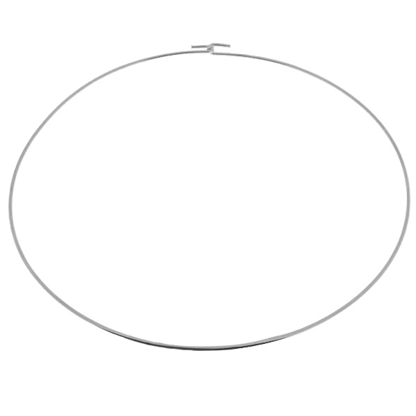 125mm Plain Wire Necklace/Choker base