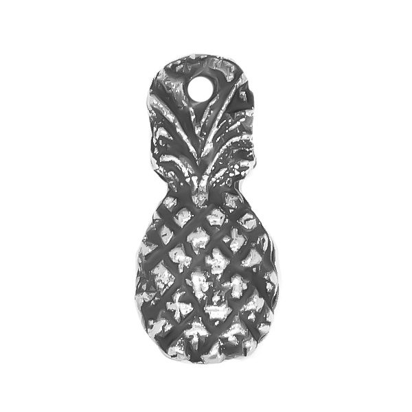 Pineapple Charm with one top loop 