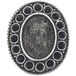 18pp, 14x10mm Oval