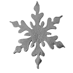 Metal Casting Snowflake Set 1