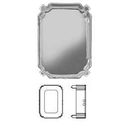Settings for 4610 Octagon fancy stone