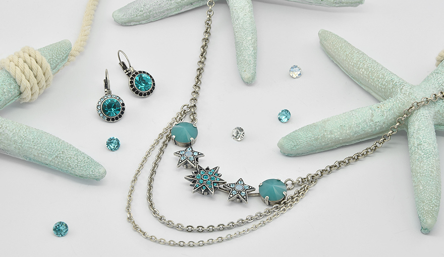 Blue ocean jewelry set inspiration