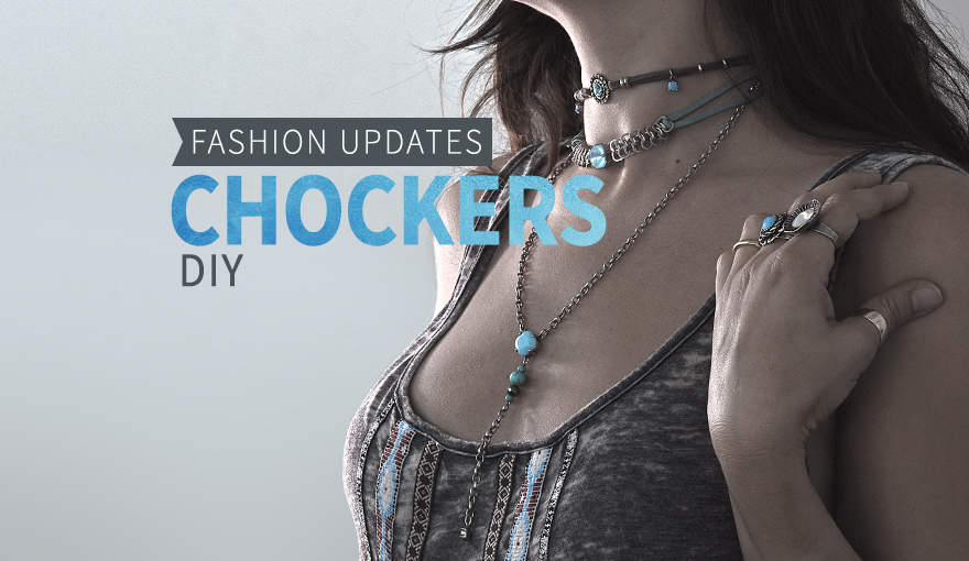 DIY choker necklaces inspiration